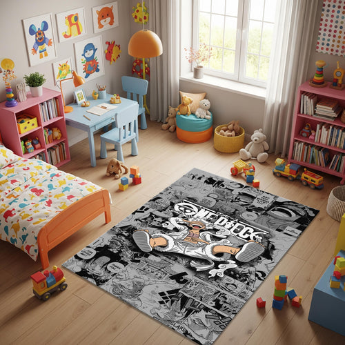 One Piece Rug Anime Rug Perfect Gift for Anime Fans Manga Rug