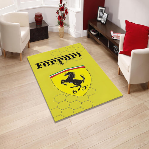 Ferrari Rug Living Room Rug 5x7 Area Rug For Living Room Modern