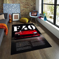 Ferrari F40 Rug, Living Room Rug