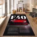 Ferrari F40 Rug, Living Room Rug