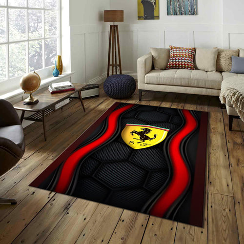 Ferrari Rug Living Room Rug 5x7 Area Rug For Living Room Modern