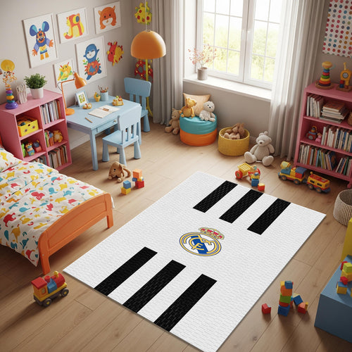 Real Madrid Rug, Teen Room Rug
