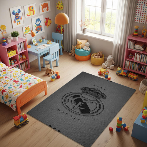Real Madrid Rug, Teen Room Rug