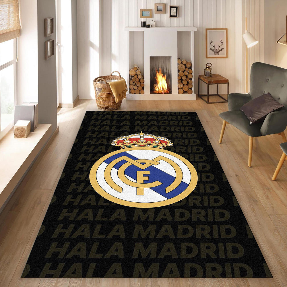 Real Madrid Rug, Teen Room Rug