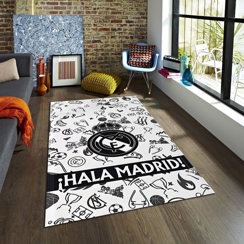 Real Madrid Rug, Teen Room Rug