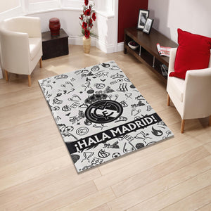 Real Madrid Rug, Teen Room Rug