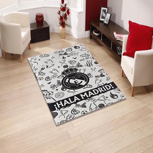 Real Madrid Rug, Teen Room Rug