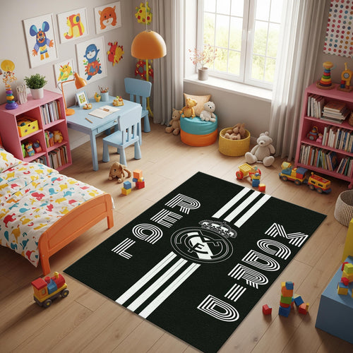 Real Madrid Rug, Teen Room Rug