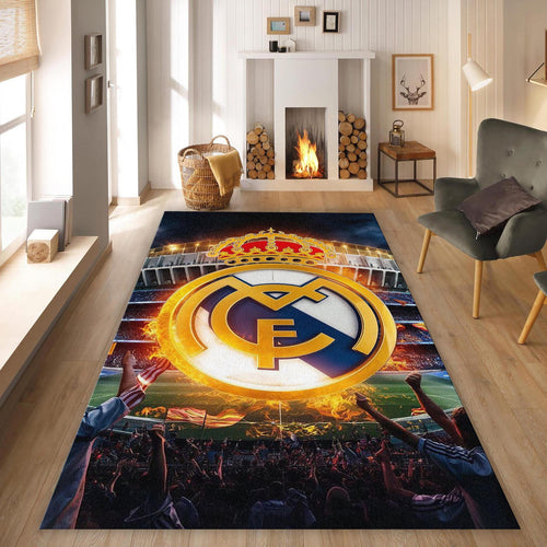 Real Madrid Rug, Teen Room Rug