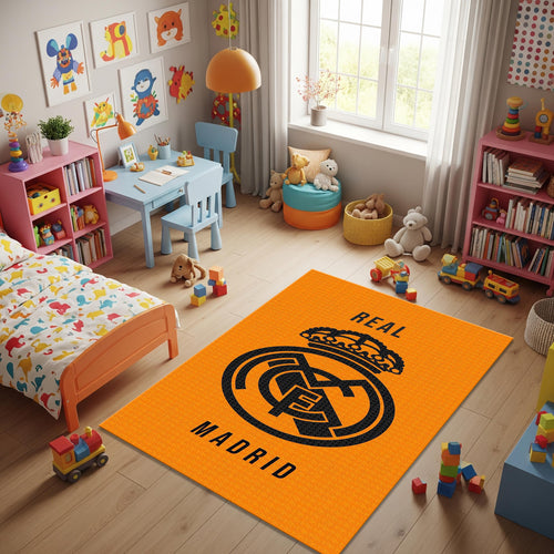 Real Madrid Rug, Teen Room Rug