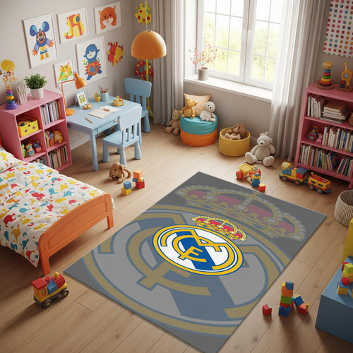 Real Madrid Rug, Teen Room Rug