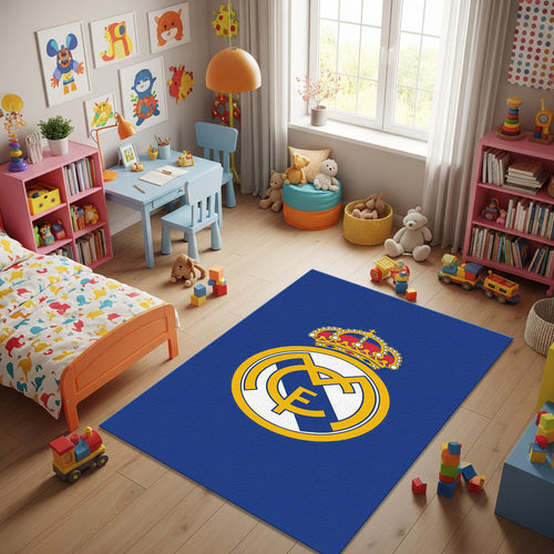 Real Madrid Rug, Teen Room Rug