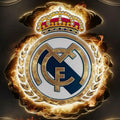Real Madrid Rug, Teen Room Rug