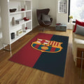 FC Barcelona Rug, FC Barcelona Rug: Football Team Garage Carpet