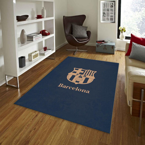 FC Barcelona Rug, FC Barcelona Rug: Football Team Area Carpet