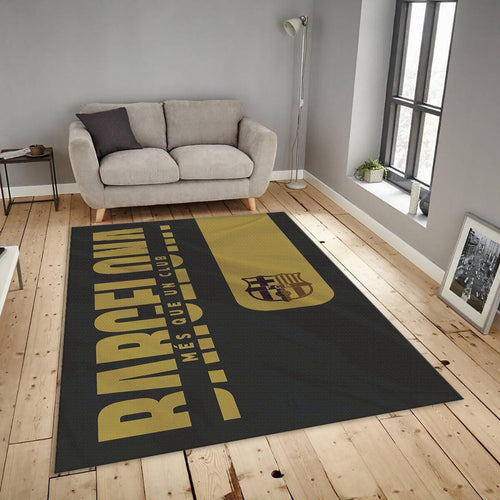 FC Barcelona Rug, FC Barcelona Rug: Football Team Area Carpet