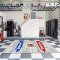 FC Barcelona Rug, FC Barcelona Rug: Football Team Garage Carpet
