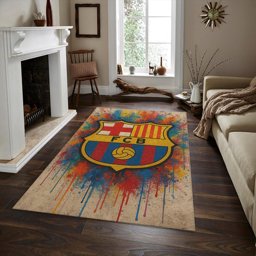 FC Barcelona Rug, FC Barcelona Rug: Football Team Crest