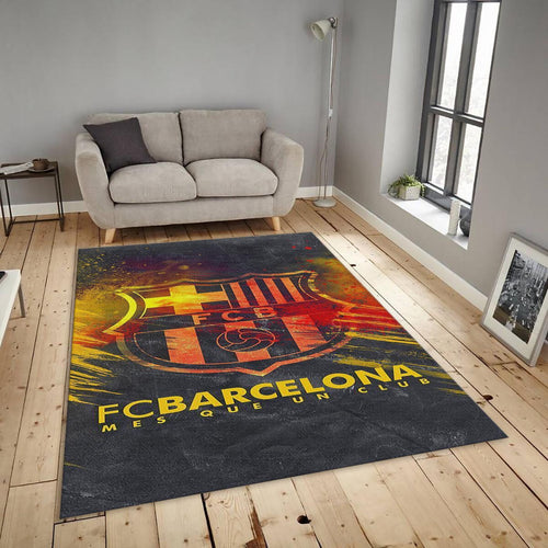 FC Barcelona Rug, FC Barcelona Rug: Football Team Carpet