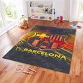 FC Barcelona Rug, FC Barcelona Rug: Football Team Carpet