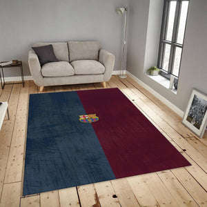 FC Barcelona Rug, FC Barcelona Rug: Football Team Area Carpet