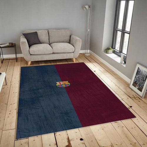 FC Barcelona Rug, FC Barcelona Rug: Football Team Area Carpet
