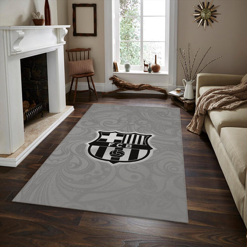 FC Barcelona Rug, FC Barcelona Rug: Football Team Area Carpet