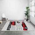 Ferrari F1 Rug, Ferrari F40 Rug: Car Enthusiast Gift