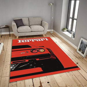 Ferrari F1 Rug Ferrari GTO Rug: Personalized Car Enthusiast Decor