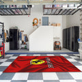 Ferrari F1 Rug Ferrari Garage Rug: Personalized Car Enthusiast