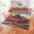 Ferrari F1 Rug, Ferrari F40 Rug: Automotive Decor