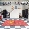 Ferrari F1 Rug Ferrari F1 Racing Rug: Personalized Car Garage