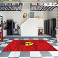 Ferrari F1 Rug Ferrari Garage Rug: Formula 1 Racing Large Area