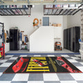 Ferrari F1 Rug, Ferrari Garage Rug: Personalized Car Lover Gift