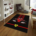 Ferrari F1 Rug, Formula 1 Car Rug: Personalized Racing Decor