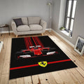 Ferrari F1 Rug, Formula 1 Car Rug: Personalized Racing Decor