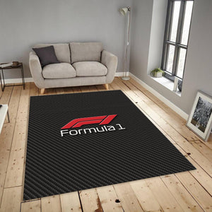 Ferrari F1 Rug, Formula 1 Racing Rug: Car Enthusiast Gift