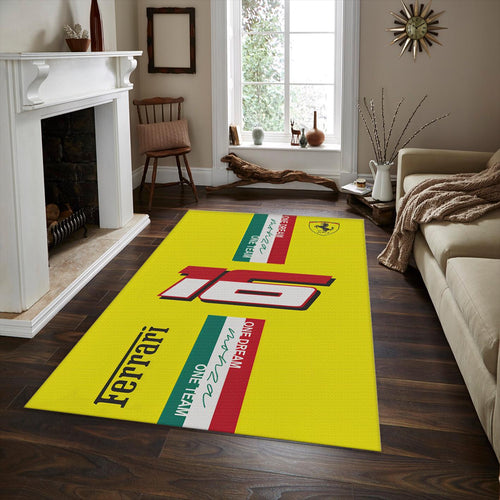 Ferrari F1 Rug Ferrari F1 Style Area Rug: Personalized Car