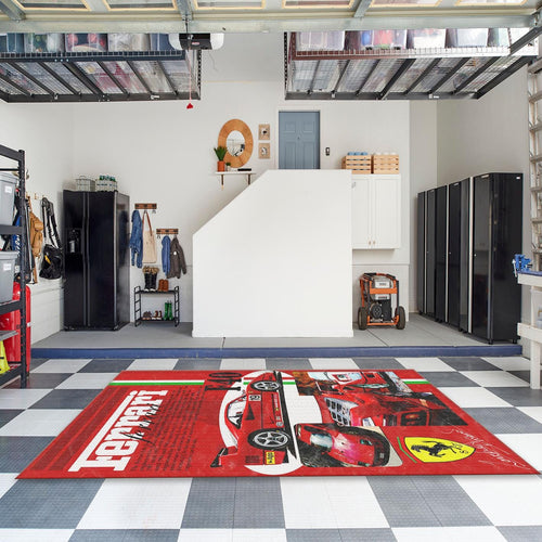 Ferrari F1 Rug, Ferrari F40 Rug: Personalized Car Enthusiast Gift