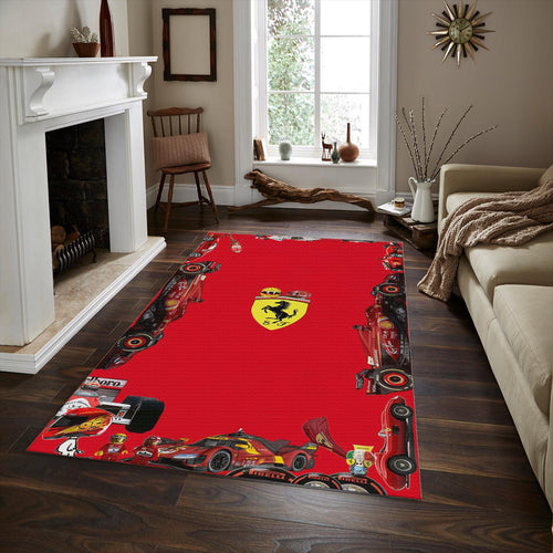 Ferrari F1 Rug, Ferrari F1 Racing Rug