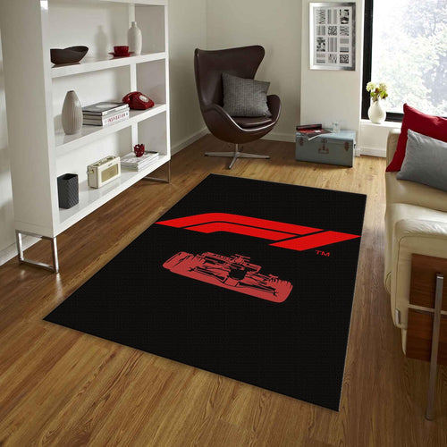 Ferrari F1 Rug Formula 1 Car Garage Rug: Personalized Racing Fan