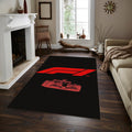 Ferrari F1 Rug Formula 1 Car Garage Rug: Personalized Racing Fan