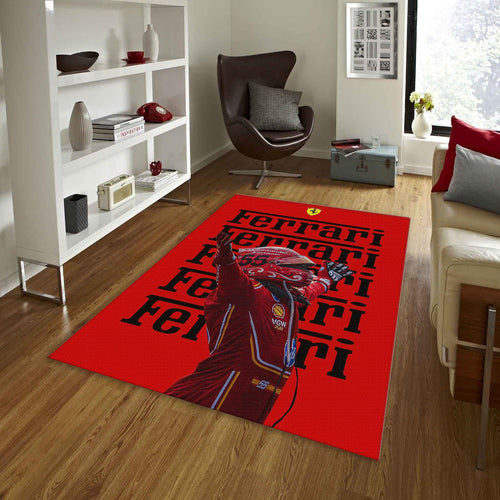 Ferrari F1 Rug, Ferrari F1 Racing Carpet