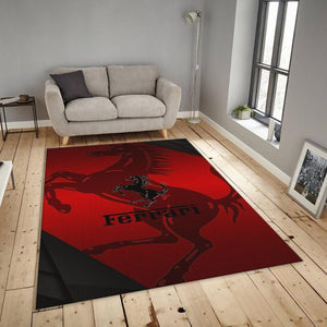 Ferrari F1 Rug Ferrari Garage Rug: Personalized Car Enthusiast