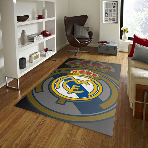 Real Madrid Rug Real Madrid Team Rug: Personalized Football Fan