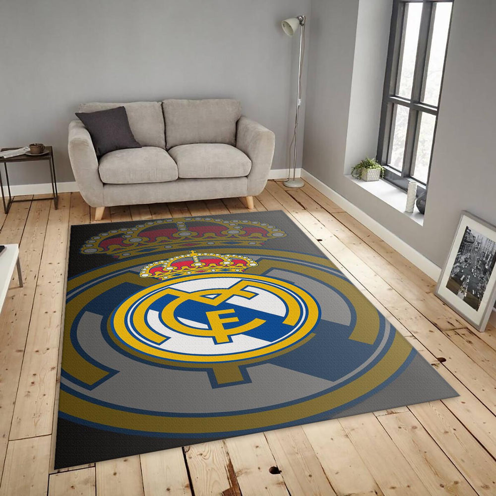 Real Madrid Rug Real Madrid Team Rug: Personalized Football Fan