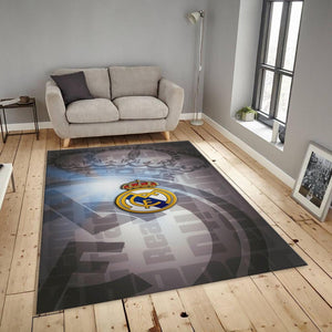 Real Madrid Rug Real Madrid Team Rug: Personalized Football Fan