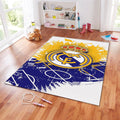 Real Madrid Rug, Real Madrid Team Rug: Personalized Football Gift