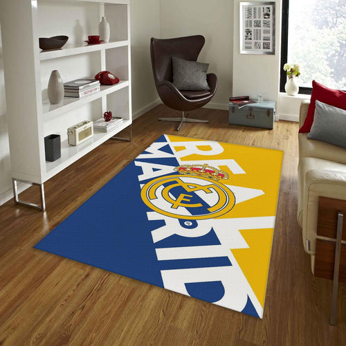 Real Madrid Rug Real Madrid Team Rug: Personalized Football Fan
