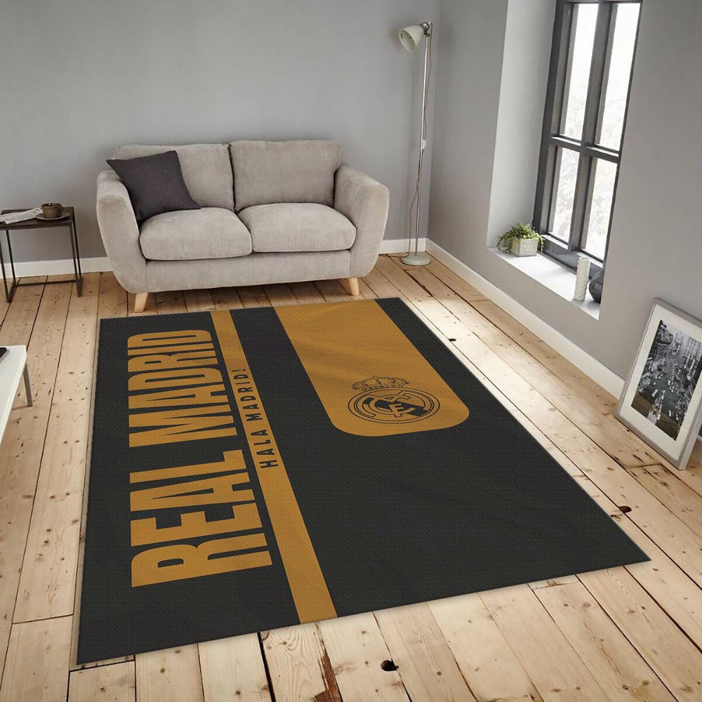 Real Madrid Rug, Real Madrid Area Rug: Football Team Gift